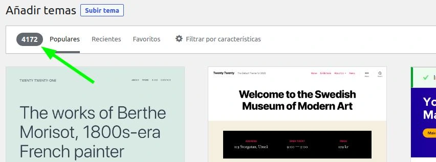 Temas wordpress