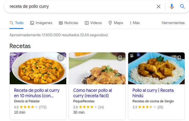 Pollo curry