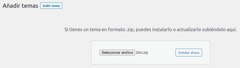 instalar divi