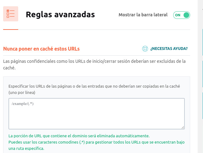 reglas avanzadas
