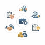 Funciones de la gestión empresarial
